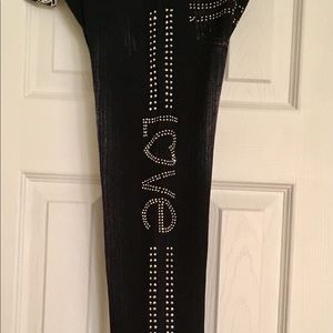 NWT Rhinestone leggings